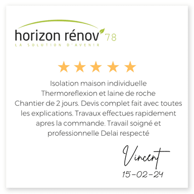 avis horizon renov 78 Vincent
